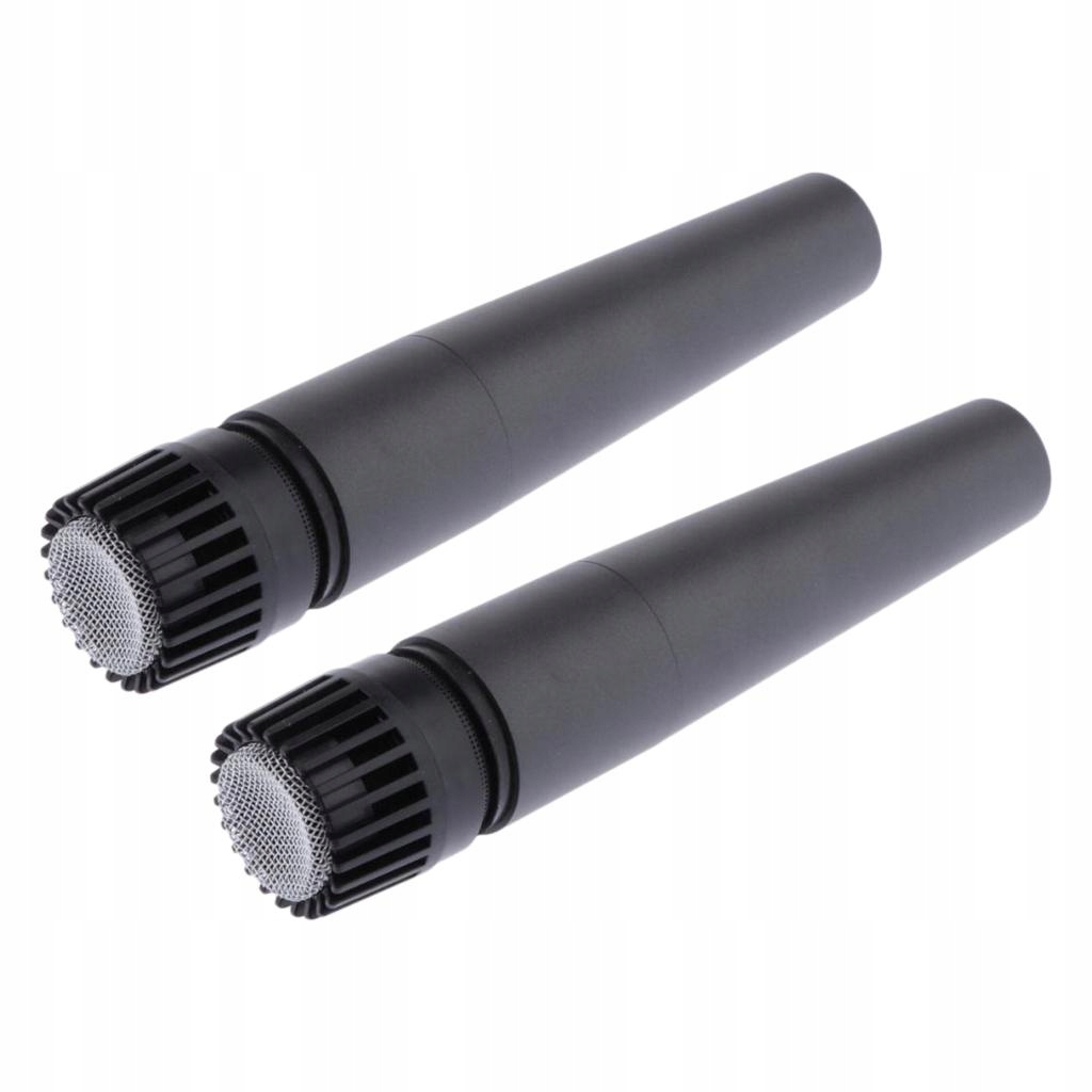 2 Pieces Professional Dynamic Vocal Microphone for