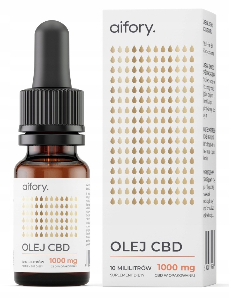 Aifory Olejek CBD 10% olejek CBD - 1000 mg 10 ml