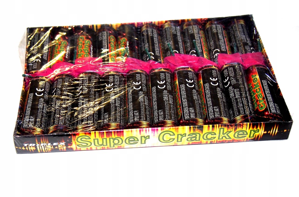 BARDZO GŁOŚNE PETARDY HUKOWE Super Cracker XP1013