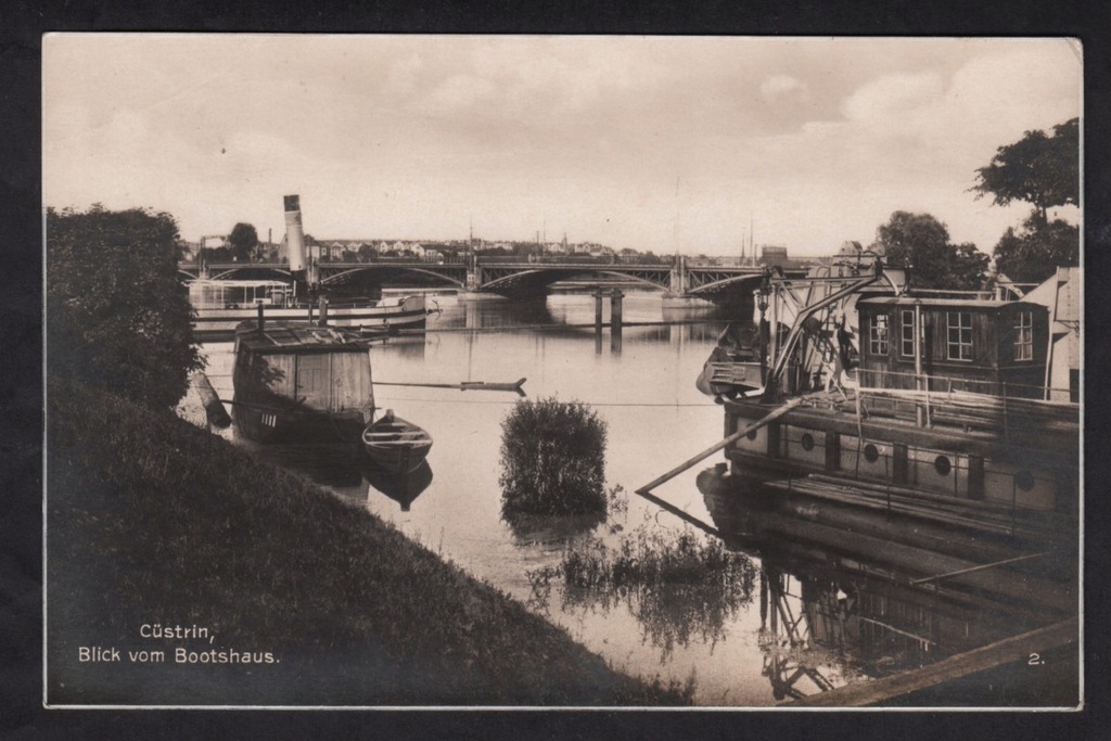 90 - KOSTRZYN NAD ODRĄ - CUSTRIN - BARKI NA ODRZE