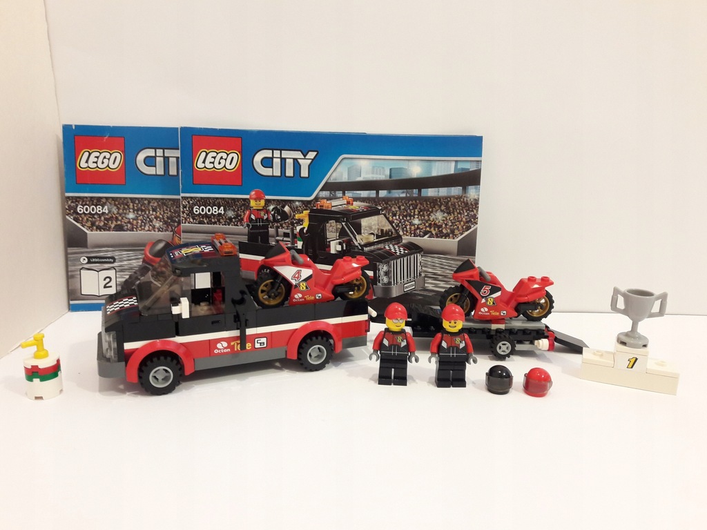 LEGO City 60084 Transporter motocykli - 10636079302 - oficjalne ...