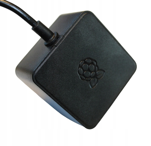 Zasilacz Ładowarka USB-C PD 5.1V 3A 15.3W Raspberry Pi czarna