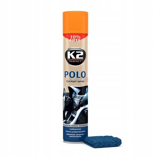 K2 POLO COCKPIT PLAK BRZOSKWINIA 750 ML + MIKROWŁÓ