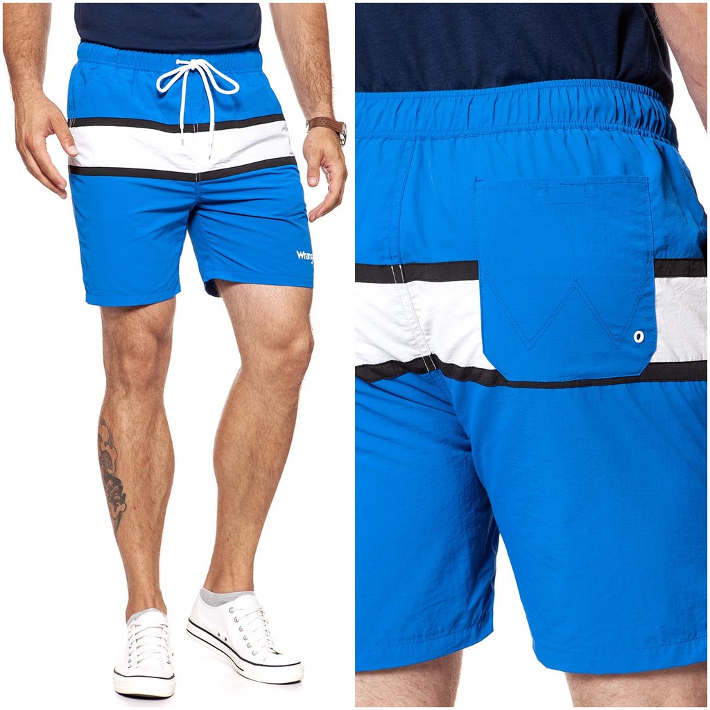 WRANGLER SWIMSHORT MĘSKIE SZORTY KĄPIELÓWKI S