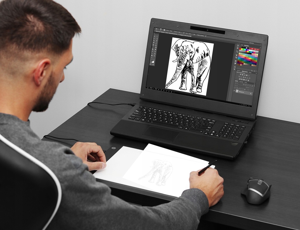 Купить Доска для рисования с подсветкой A4. Светодиодная калька ...