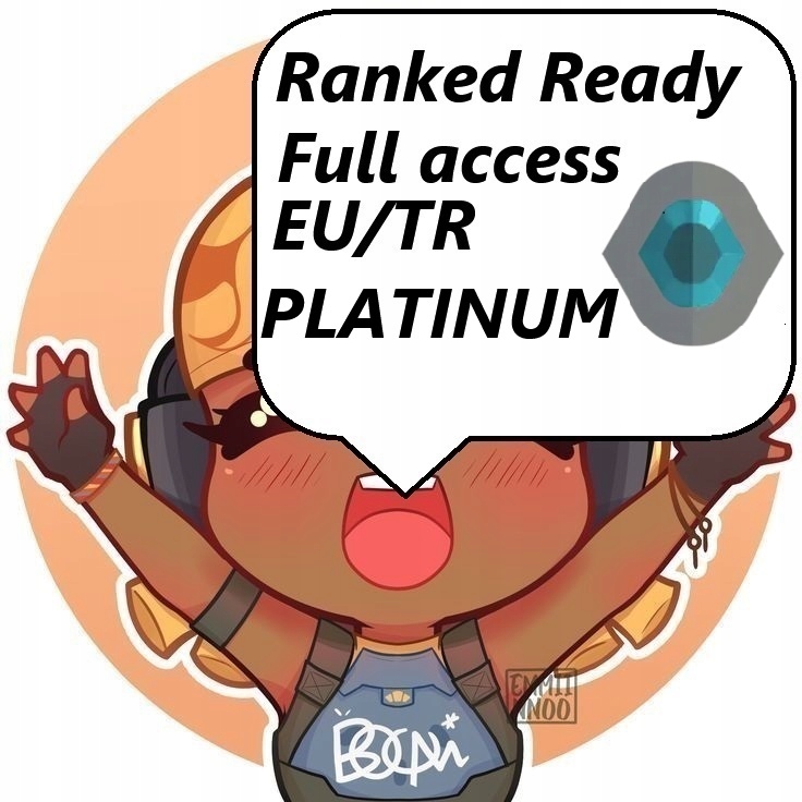 KONTO VALORANT SMURF PLATINUM PLATYNA | EU/TR | FULL ACCESS