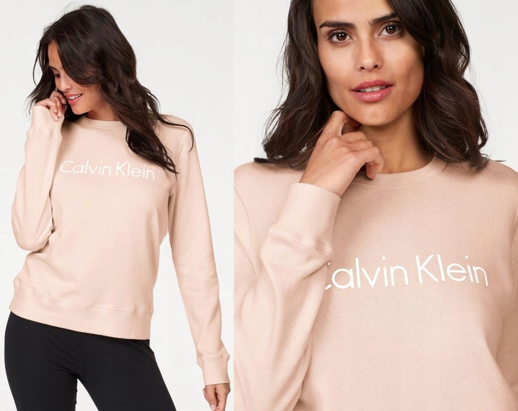 CALVIN KLEIN BRZOSKWINIOWA BLUZKA OD PIŻAMY M