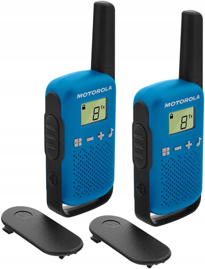 MOTOROLA T42 KRÓTKOFALÓWKI RADIOTELEFONY 2szt. 4km