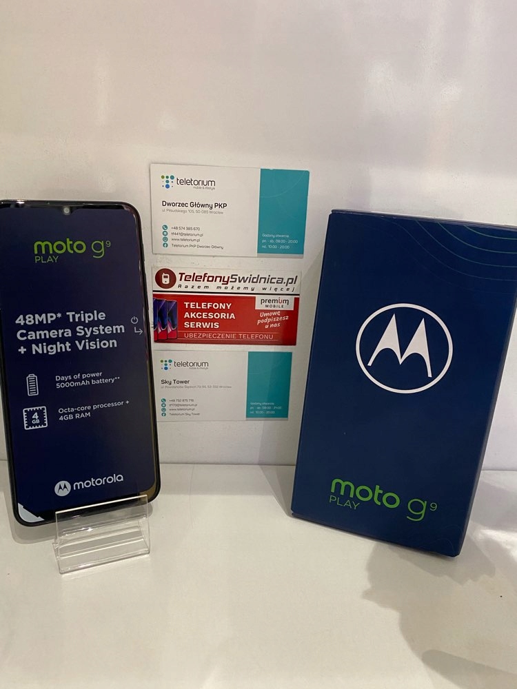 Motorola G9 Play 64GB Sklep Wrocław Świdnica