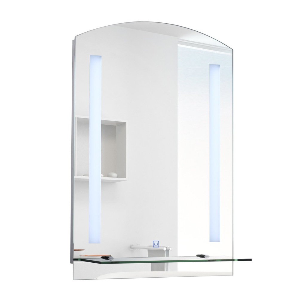 LUSTRO ŁAZIENKOWE LED HOMCOM 70x50