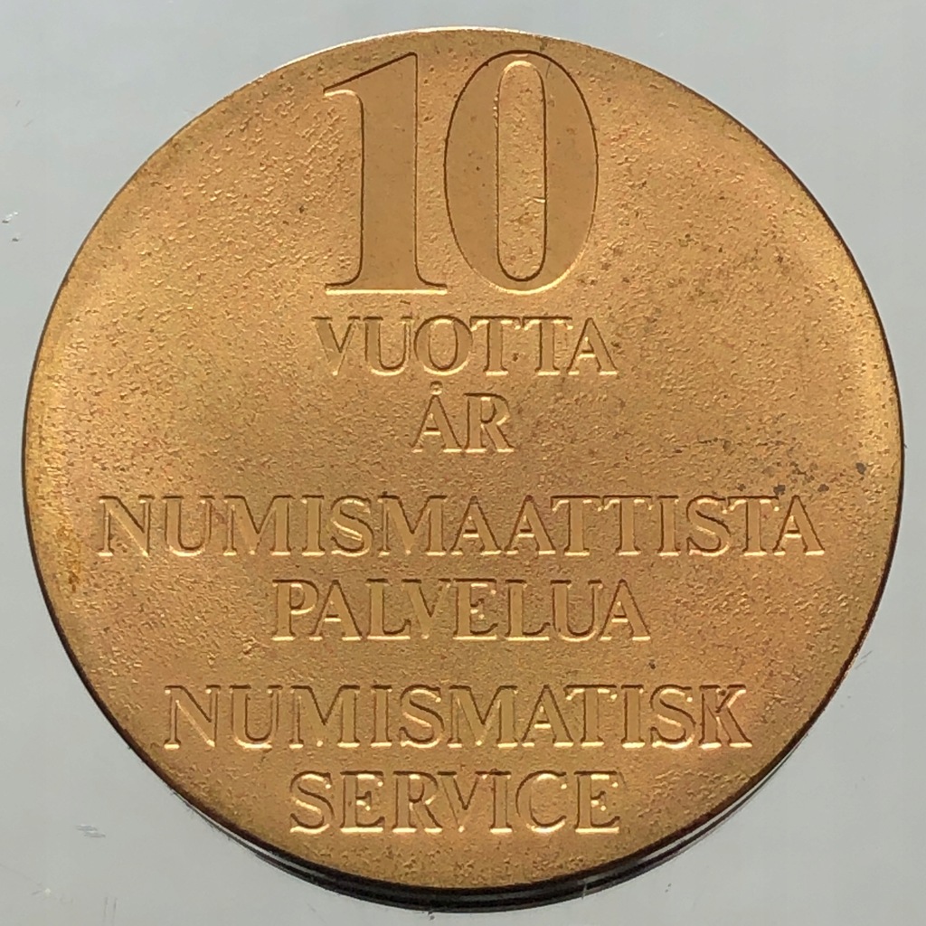 44643. Finlandia, medalik, ,,Monetarium'' , (14,91g/27mm)