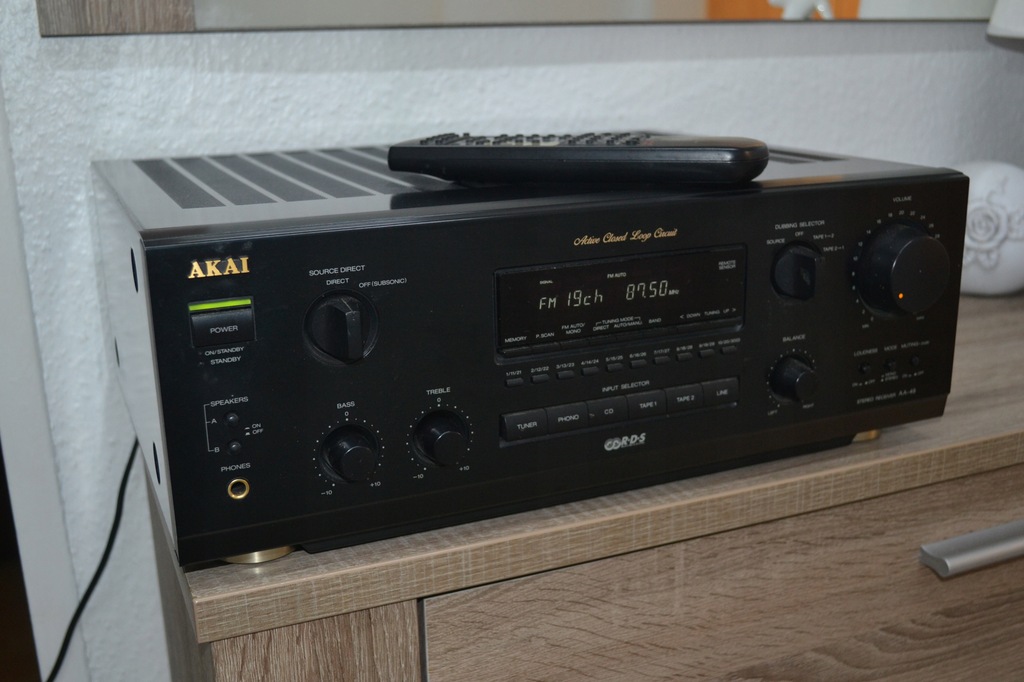 AKAI AA49 HiFi Stereo Receiver Amplituner 12744885082 oficjalne