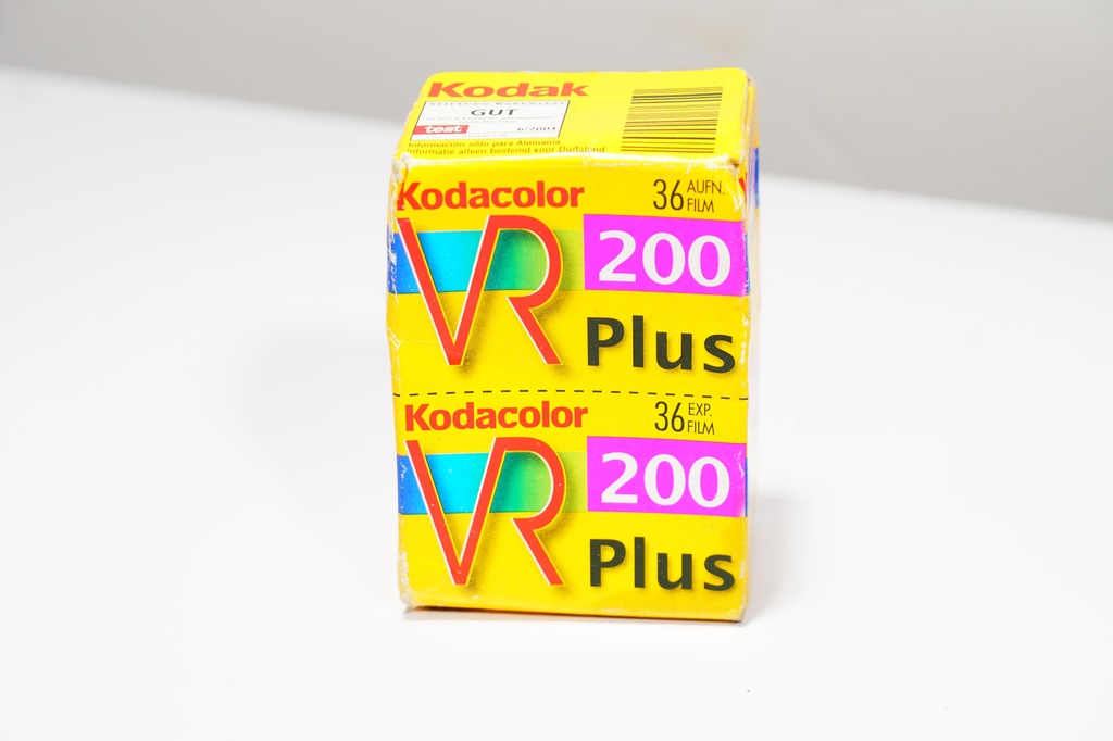 2 pack Film 35mm Kodak Kodacolor VR Plus iso 200