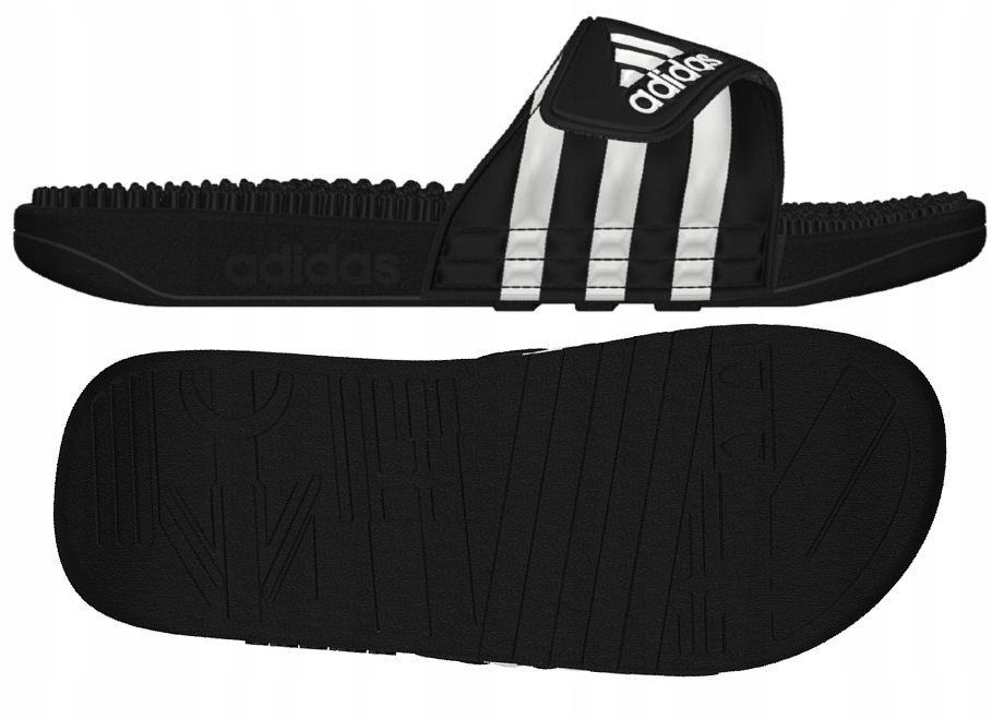 Klapki ADIDAS ADISSAGE czarne 078260 - 40,5