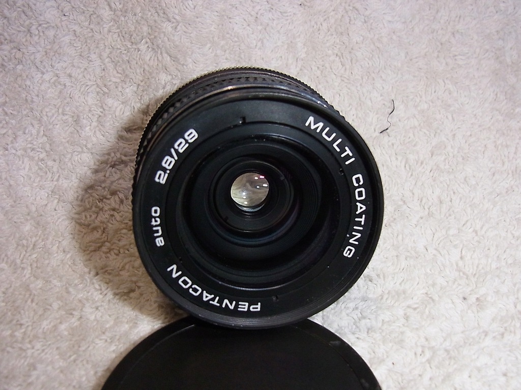 OBIEKTYW Pentacon auto 29 mm 1:2.8 MC DDR M42 BDB STAN