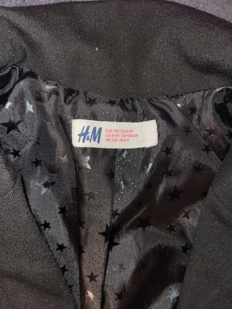 H&M marynarka dla dziewczynki 134 cm