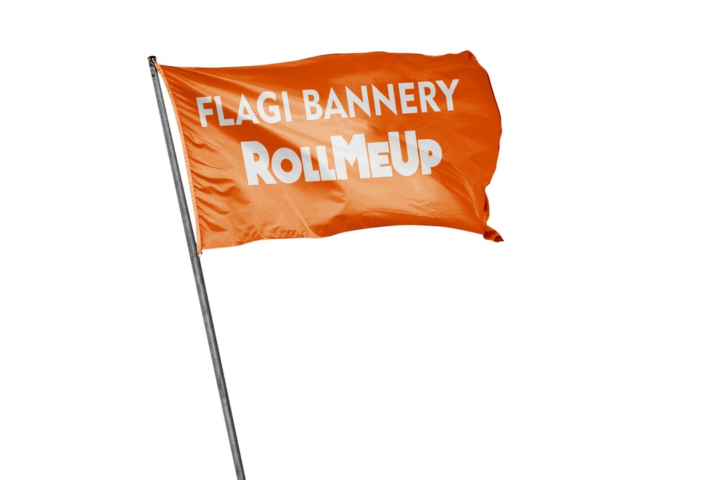 Flaga z nadrukiem 1 mkw. reklamowa firmowa banner