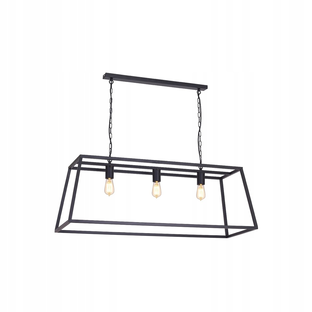 ceiling lamp Frame trapeze 3 (colour black matt)
