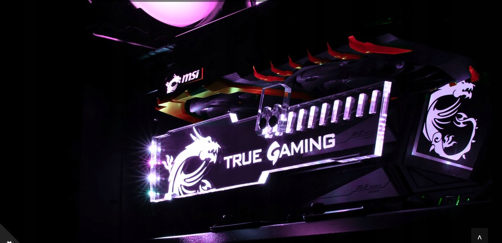 MSI ATLAS MYSTIC ARGB oświetlenie LED na grafikę