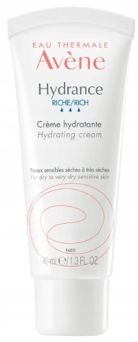 Avene Hydrance bogaty krem nawilżający skóra wrażliwa bardzo sucha 40 ml