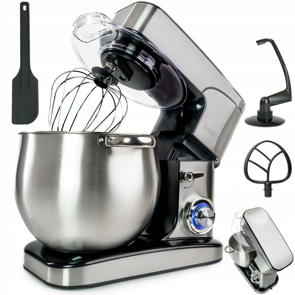 ROBOT KUCHENNY PLANETARNY MIKSER 2800W MISA 12L DO CIAST MIODU HAK UBIJAK