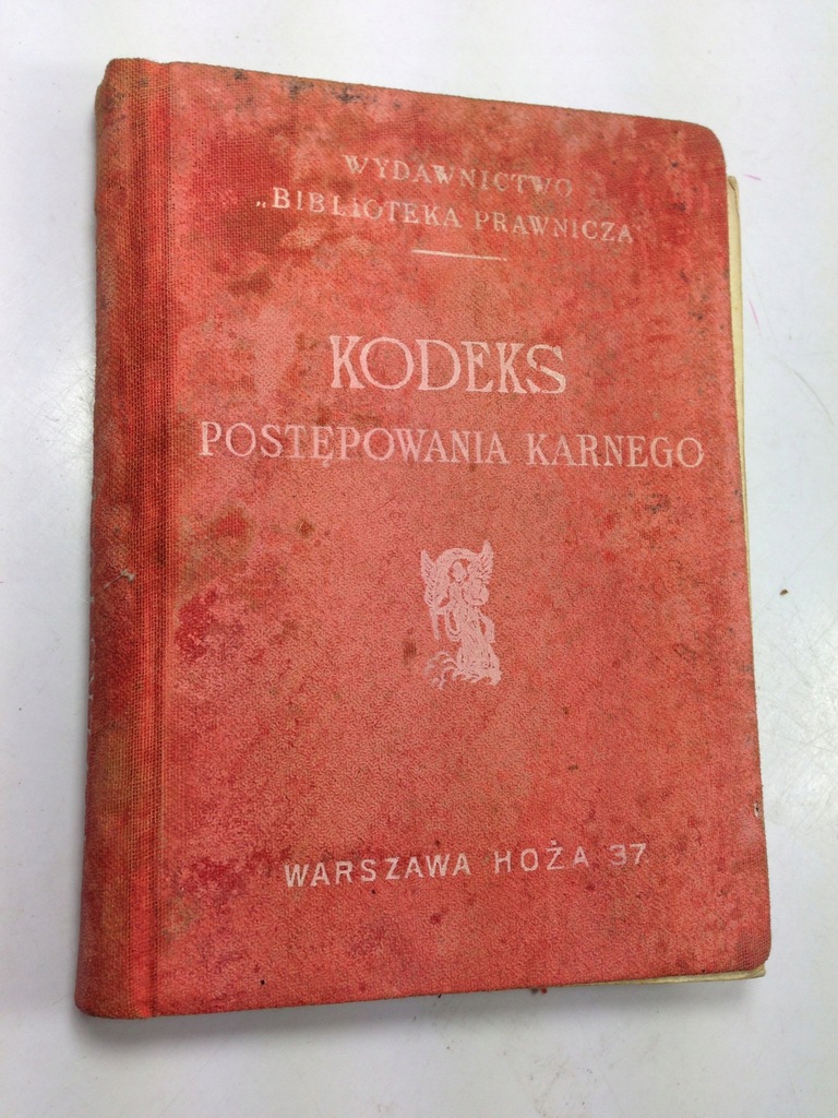 GODECKI KODEKS POSTĘPOWANIA KARNEGO 1932