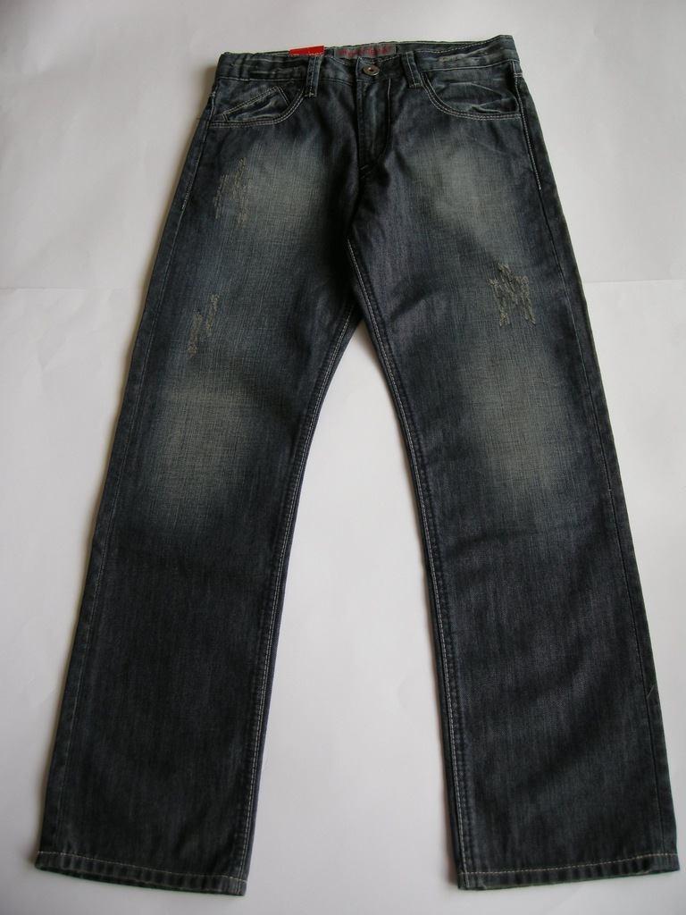 OUTLET SPODNIE DEEPER JEANSOWE 12___148/152