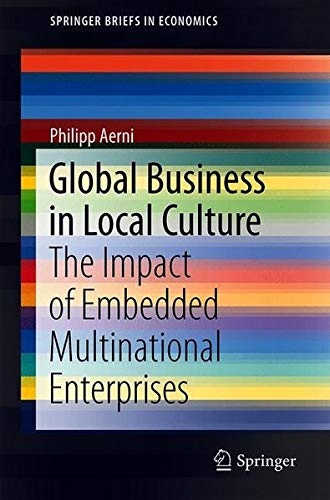 Philipp Aerni - Global Business in Local Culture: