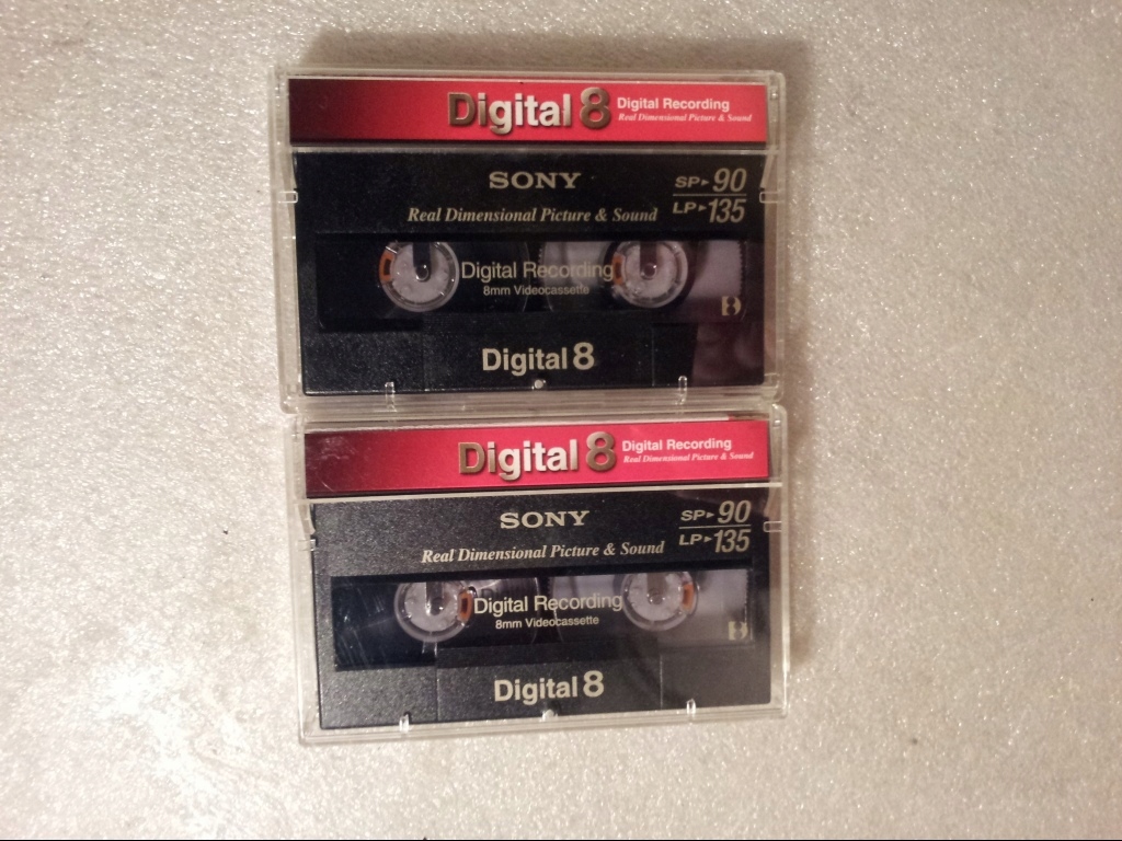 kaseta taśma Digital 8 SONY - 8mm - 90/135min