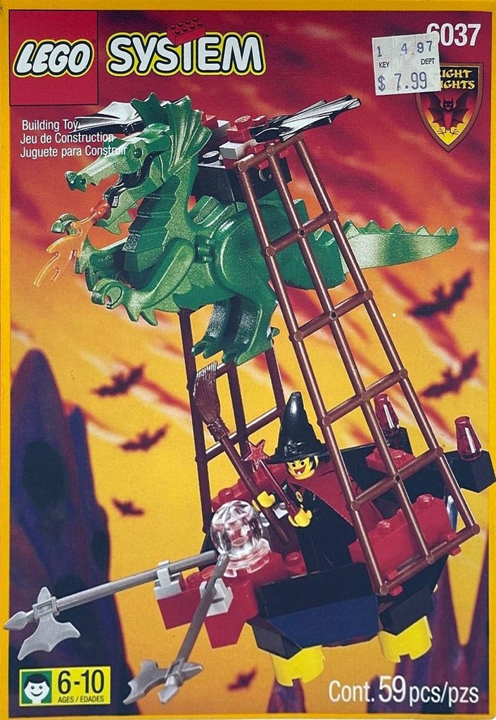 LEGO 6037 Witch's Windship [Castle Fright Knights]