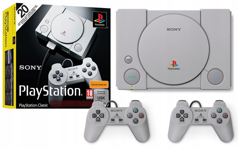 HIT! Sony Playstation Classic 2 pady+20GIER ZESTAW