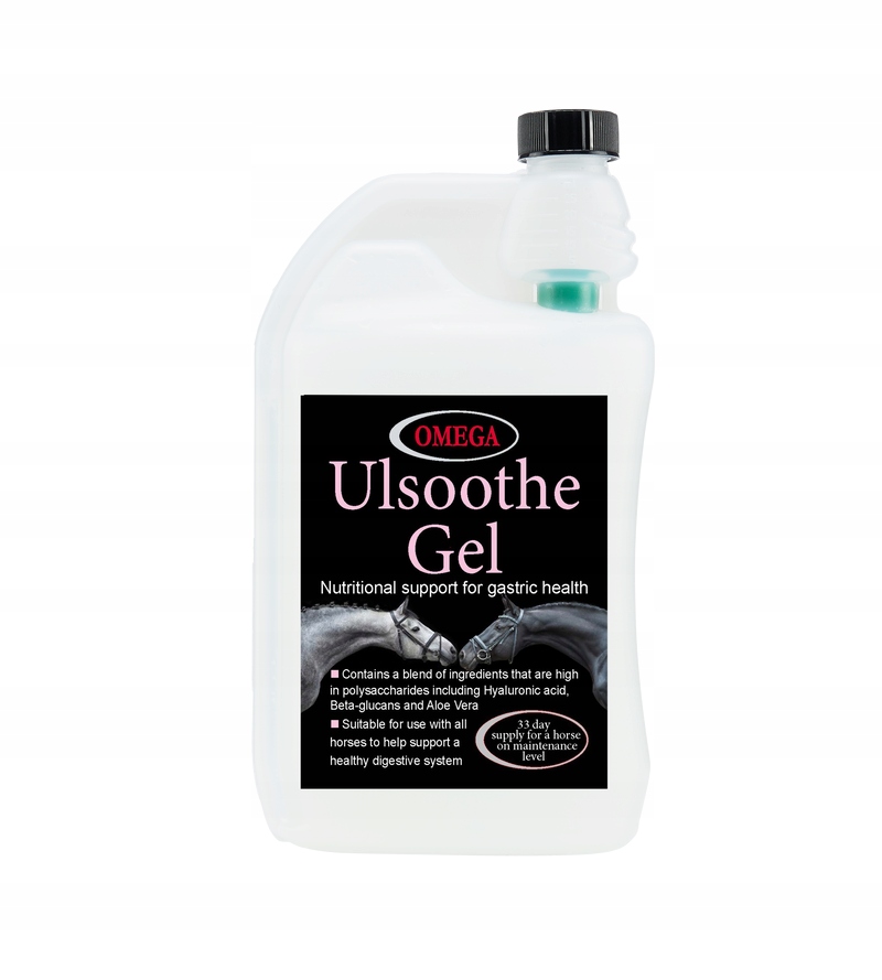 Suplement na wrzody dla koni -Omega Ulsoothe gel 1