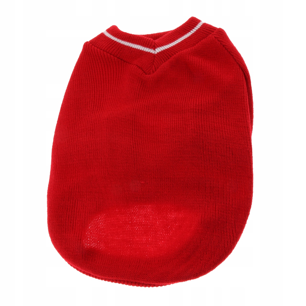 1 sztuka sweter dla psa - Czerwony M