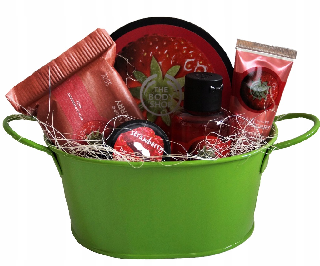 THE BODY SHOP_ZESTAW_STRAWBERRY TRUSKAWKA prezent