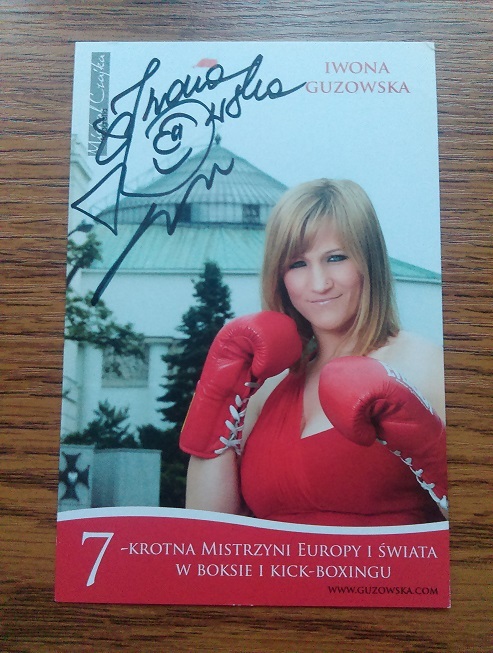 Iwona Guzowska autograf