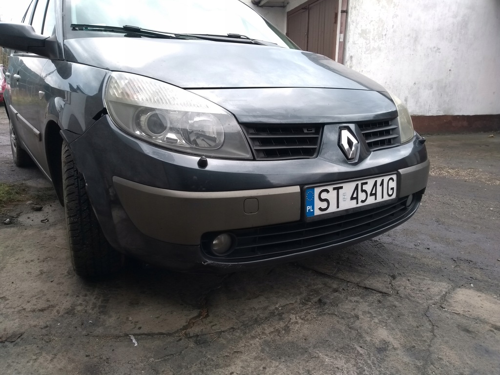 Scenic II halogeny zderzak części TEB66