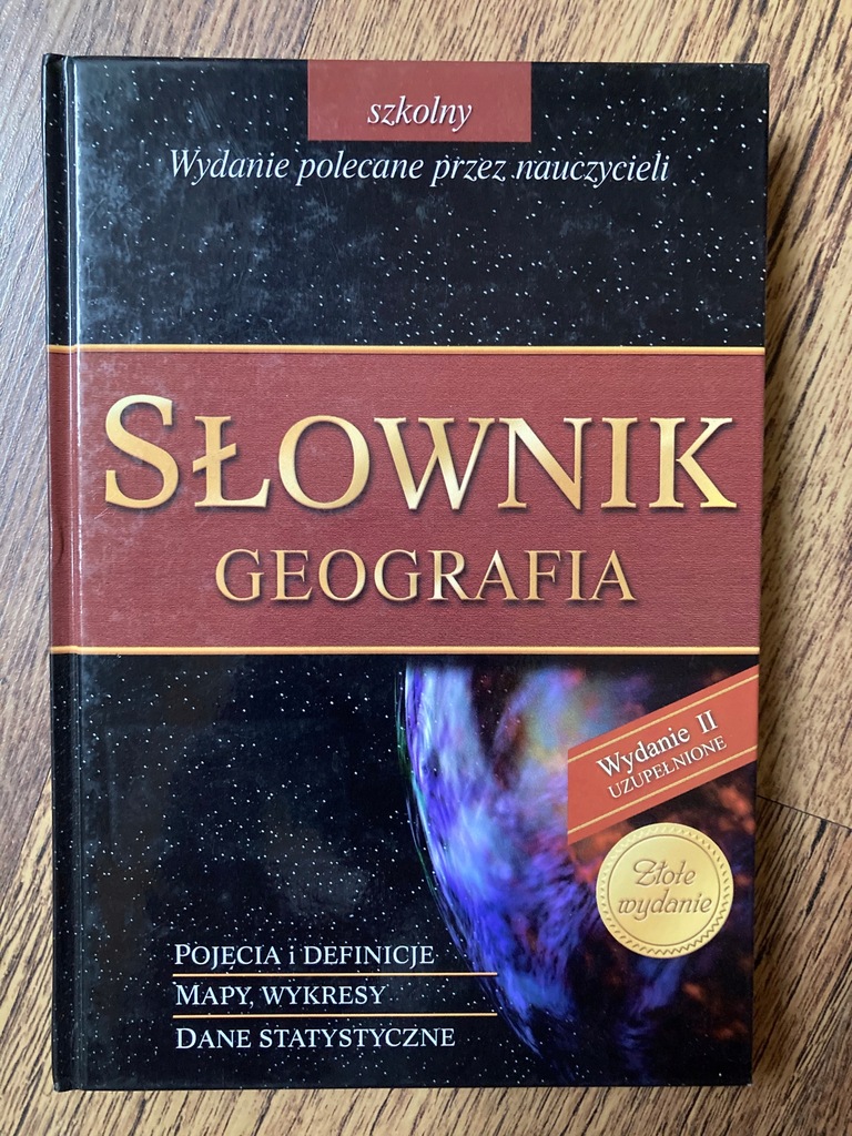 Szkolny Słownik geografia Pojęcia i definicje