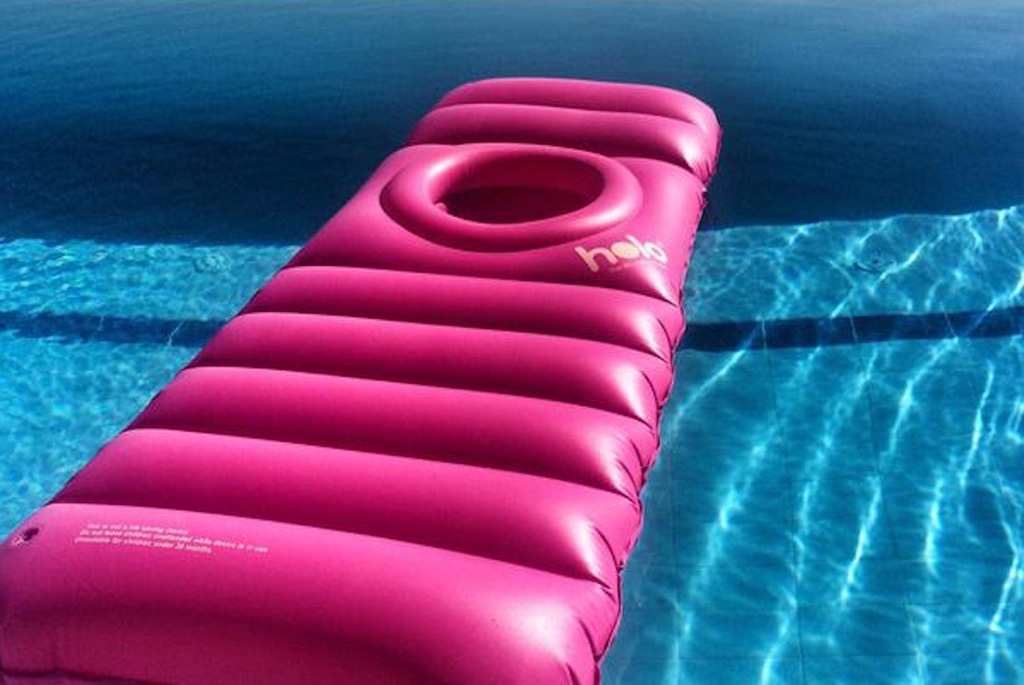 Holo MATERAC PINK dla ciężarnych KOBIET Z dziurką