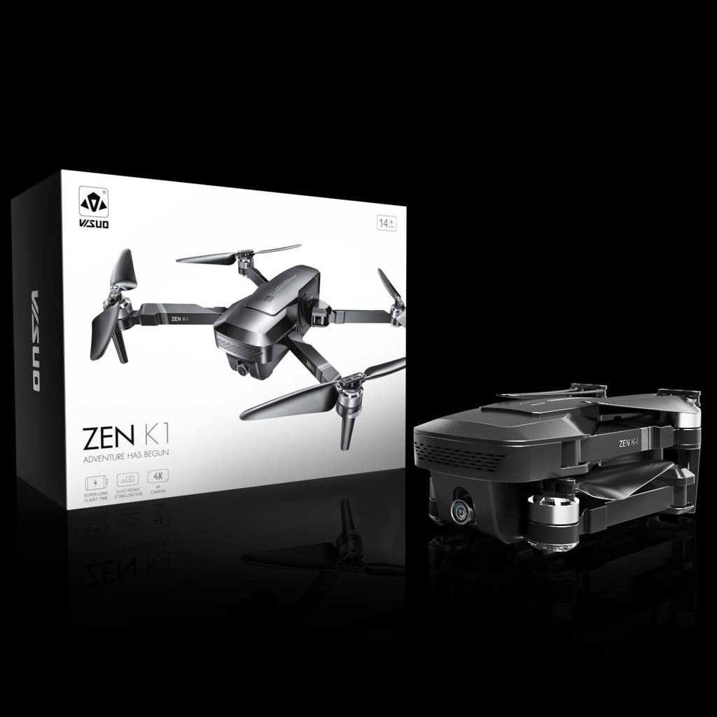 Купить VISUO ZEN K1 DRONE GPS 4K ДВЕ FPV КАМЕРЫ: отзывы, фото, характеристики в интерне-магазине Aredi.ru