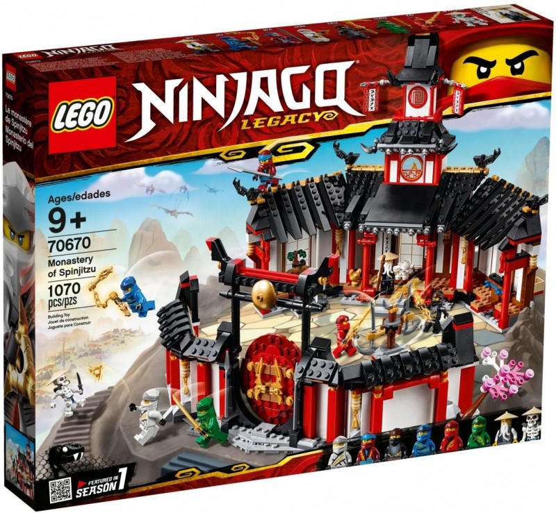 Klocki Lego Ninjago Klasztor Spinjitzu