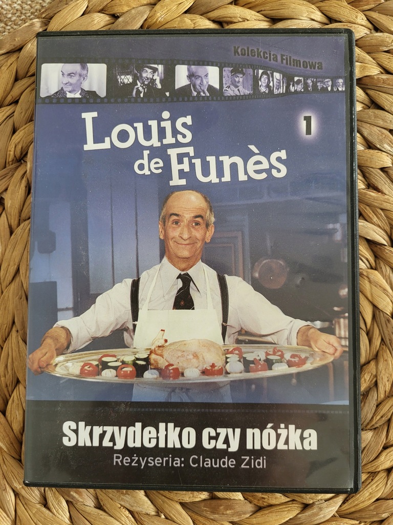 Skrzydełko czy nóżka Louis de Funes DVD Kolekcja filmowa