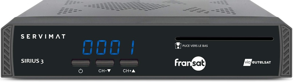 DEKODER SATELITARNY SERVIMAT FRANSAT HD SIRIUS3