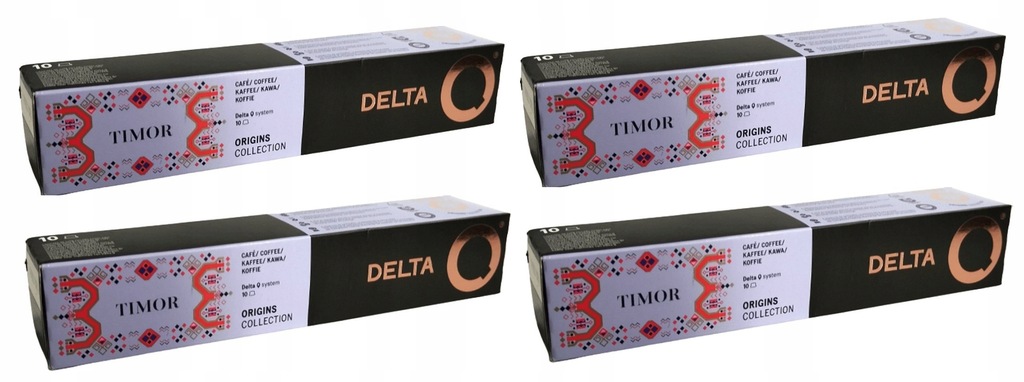 Kapsułki Delta Q Origins - Timor (07) - 4x10szt.