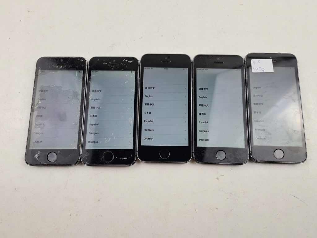 Apple 5 sztuk Iphone 5s 16GB (2139023)