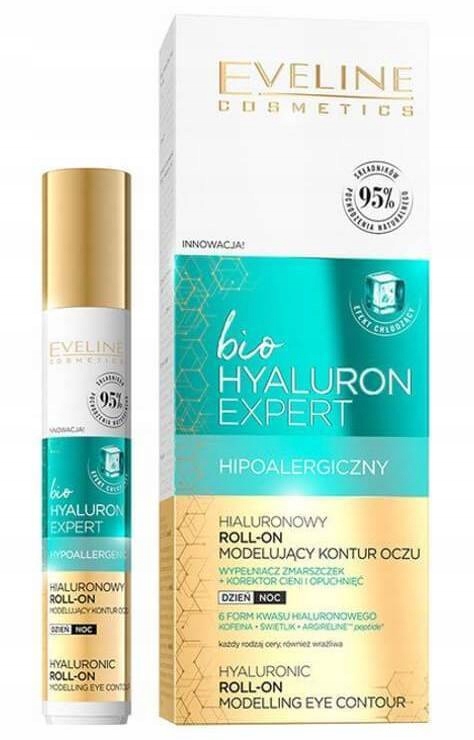 Eveline Bio Hyaluron Expert Roll-on żel pod oczy 1