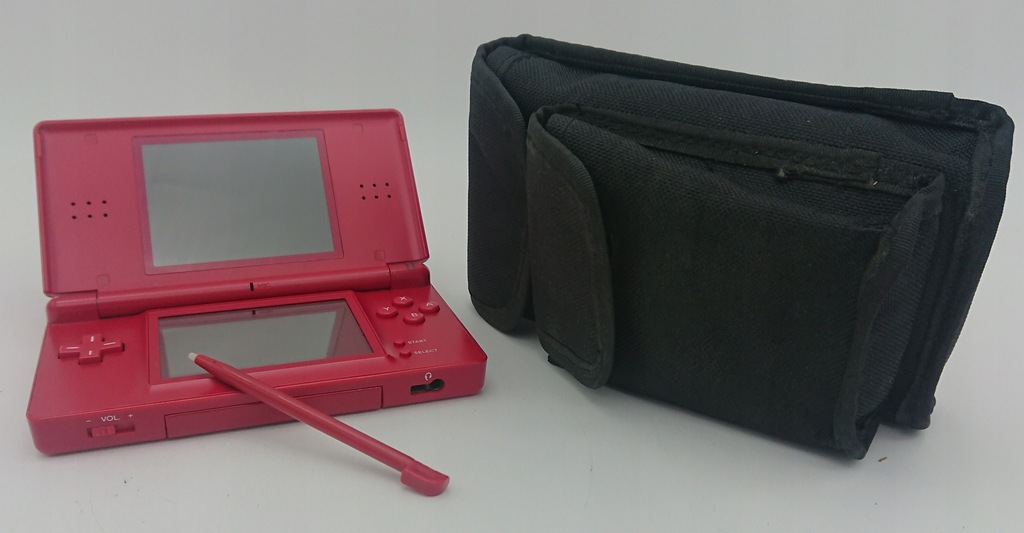 KONSOLA NINTENDO DS Lite POKROWIEC RYSIK CZERWONA