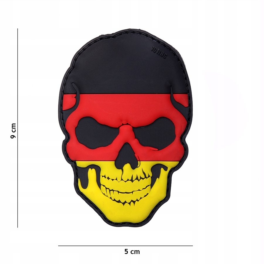 101 Inc. - Naszywka 3D - Skull Germany