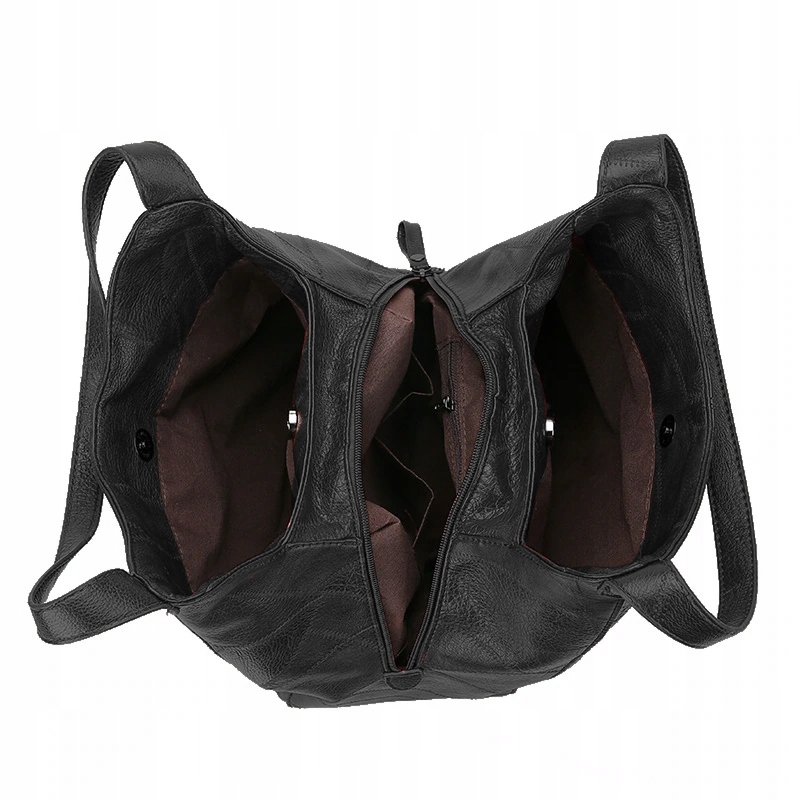 Купить BAG Черная вместительная сумка через плечо-шоппер: отзывы, фото, характеристики в интерне-магазине Aredi.ru