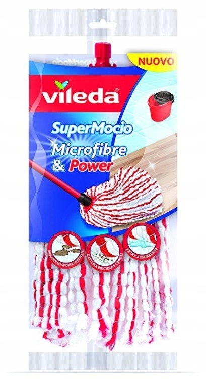 VILEDA ZAPAS DO MOPA SUPERMOCIO MICROFIBRE & P