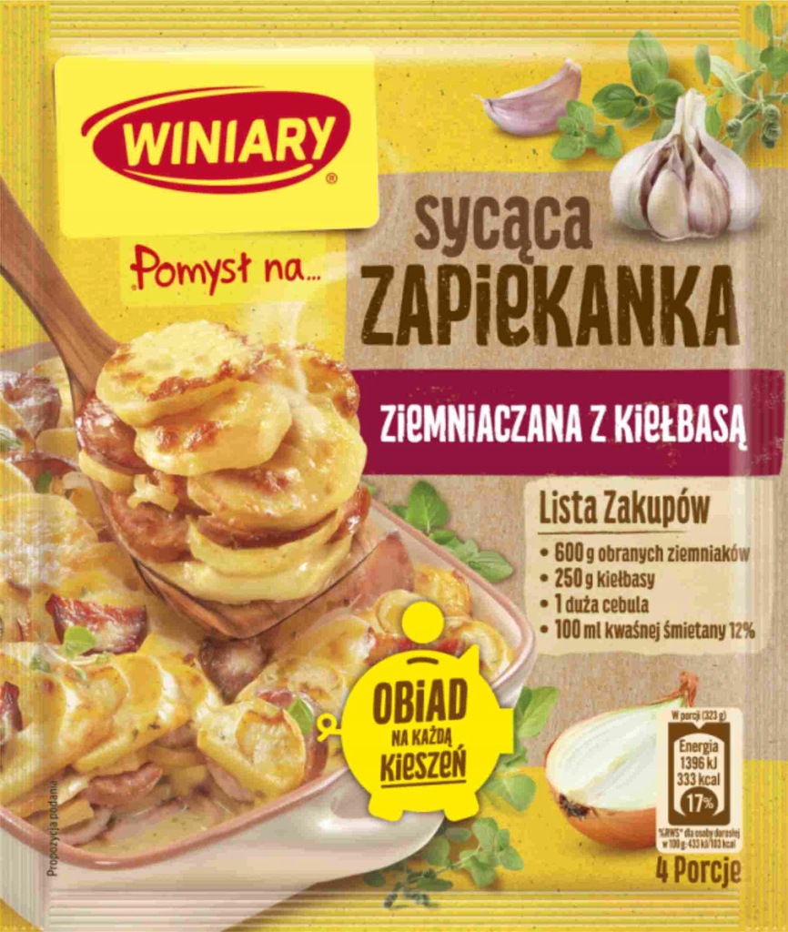 WINIARY Pomysł na Zapiekankę z Kiełbasą 41g